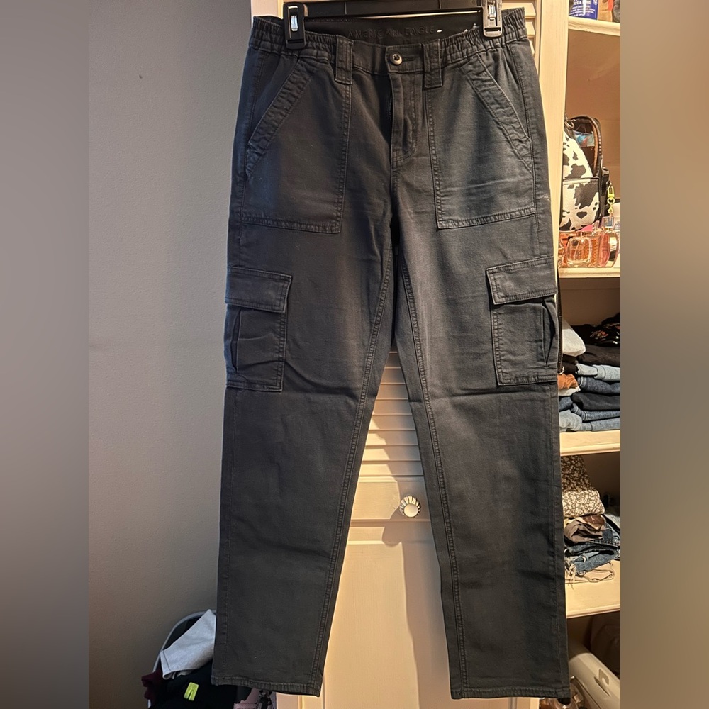 American Eagle Outfitters Dark Blue Cargo Pants